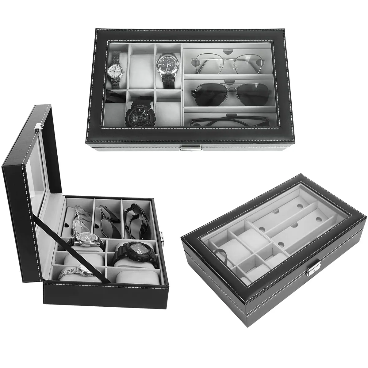 Caja Organizadora De Relojes Y Gafas Gam